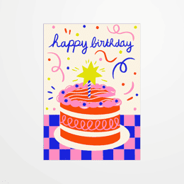 Carte postale - Coquiette - Happy Birthday