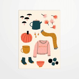 Carte postale - Jennifer Bouron - Automne