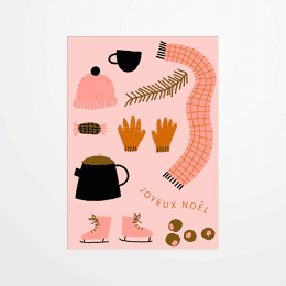 Carte postale - Jennifer Bouron - Joyeux Noël