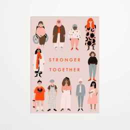 Carte postale - Jennifer Bouron - Strong Together