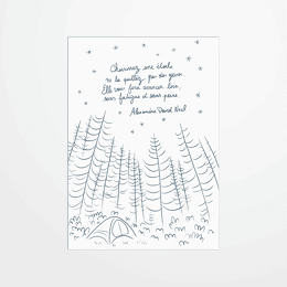 Carte postale - Joana Cosendai - Choisissez une étoile