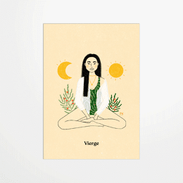 Carte postale - Marine Laurent - Vierge