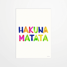 Carte postale - Rio Soley - Hakuna Matata