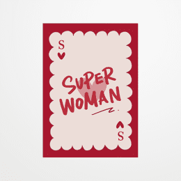 Carte postale - Rio Soley - Super Woman