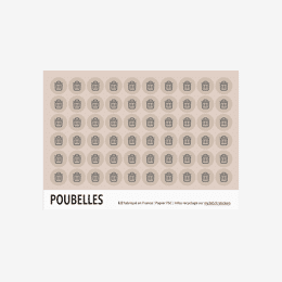 Les stickers "Poubelles"