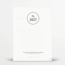 Agenda My 2027 - Recharge pour organiseur A5