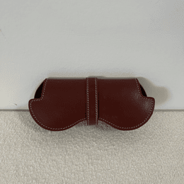 Etui à lunette - Marron