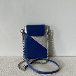 Pochette téléphone Bleu