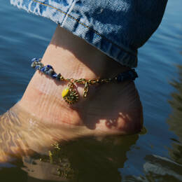 Bracelet de cheville Rainblue