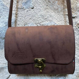 Sac bandoulière en cuir - Iris I