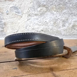 La Gardienne - Laisse en cuir pour chien