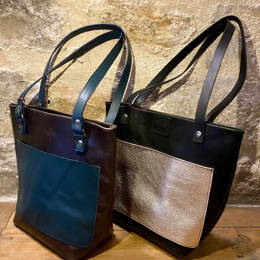 Sac cabas en cuir - Helena
