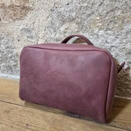 Sac Banane en cuir effet vieillis
