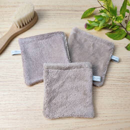 Mini gants démaquillants - lot de 3