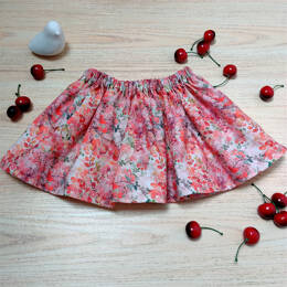 Jupe à fleurs