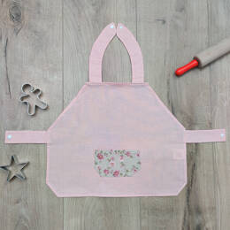 Tablier du petit cuisinier rose