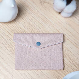 Etui à savon rose doré