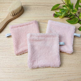 Mini gants démaquillants - lot de 3