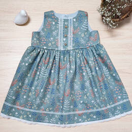 Robe floraison dentelle