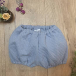 Bloomer matelassé bleu