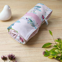 Tapis à langer de voyage rose