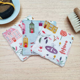 Lingettes douces mini-châteaux - lot de 3