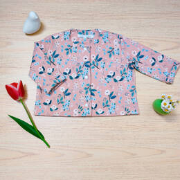 Veste sweat fleurs