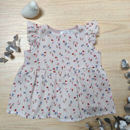 Tunique plumetis petites fleurs