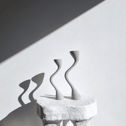 Le Bougeoir Comporta - Grand - Greige