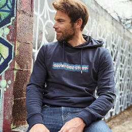 Hoodie SOUTH SIDE STORY SPORT marine - Homme