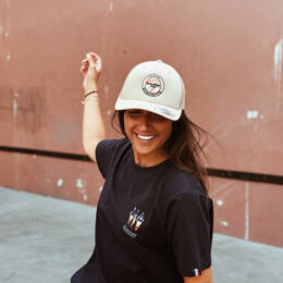 Tee-shirt RUGBY marine - Femme