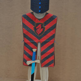 Le tabard de chevalier (Dragon)