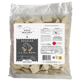 Ravioles à l'Ail Noir (4,5%) ''Maison Boutarin'' - surgelées - 600g