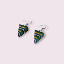 Boucles d'oreilles - Maple Triangle | Acier inoxydable
