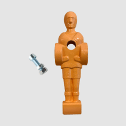 Joueur 100% orange avec jeu de la tête