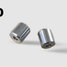 Billes de marque en aluminium x10