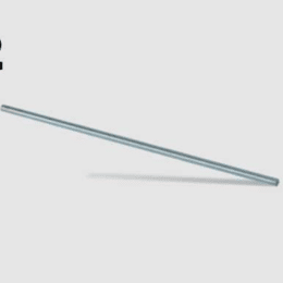 Tige filetée de fixation de but x2