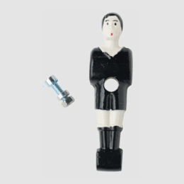 Joueur noir sans jeu de la tête