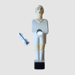 Joueur blanc sans jeu de la tête