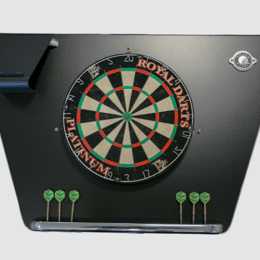 Cible, fléchettes et support de fléchettes traditionnel Stella