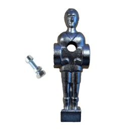 Joueur chrome avec jeu de la tête