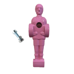 Joueur 100% rose avec jeu de la tête
