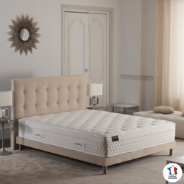 Matelas HÔTEL CONFORT PRESTIGE, surmatelas intégré, mémoire de forme