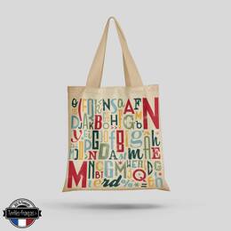 Tote Bag alphabet