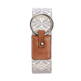 Ceinture Duo Galonnée Grise