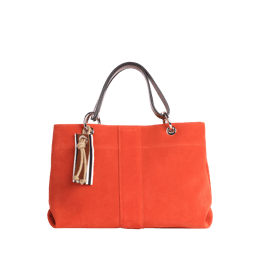 Canotage Small Cuir Velours Corail Cuir