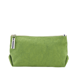 Trousse toile large Vert