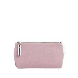 Trousse toile médium Vieux rose