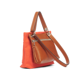 Equipier corail & yole cuir gold , Anse cuir