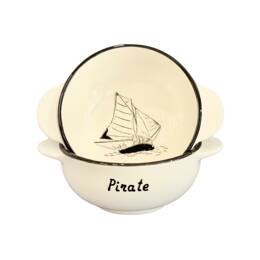 Bol breton Bateau "Pirate" - Bol à oreilles Morgane Chouin